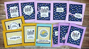 One Sheet Wonder cards are my FAVORITE cards to make! Why? Because it's such an easy way to make lots of cards, fast. Plus, it's a great way to use all of the pretty patterned papers that are always jumping into my cart!!⠀ Watch this One Sheet Wonder Tutorial to learn how to make 12 cards fast from just ONE sheet of 12x12 patterned paper:⠀ Then, come join us in the One Sheet Wonder Club at http://onesheetwonderclub.com/ | Jessica Taylor