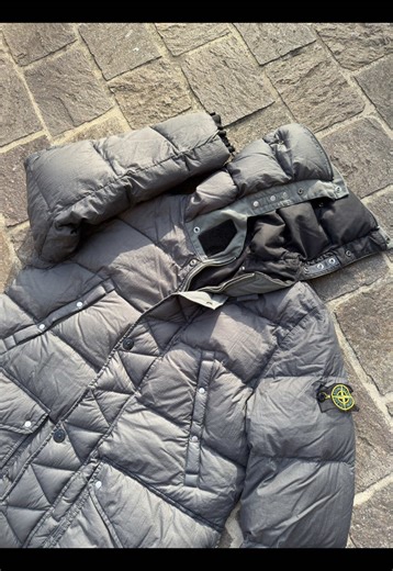⭐️ STONE ISLAND A/W 2010’ REVERSIBLE OPAQUE NYLON PUFFER ⭐️ [SIZE L] AVAILABLE TO PURCHASE VIA DM - 📥📥📥