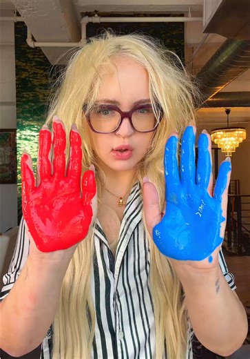 Mezcla de Colores: Rojo y Azul