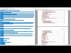 Mass commenting and uncommenting in TeXworks for Windows
