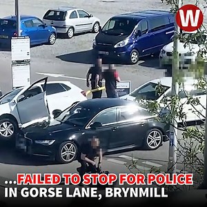 10K views · 44 reactions | This is the moment two men were arrested on suspicion of supplying Class A drugs after a police pursuit and crash left a car almost on its side  Full story: https://bit.ly/3MbSpLO | WalesOnline | Facebook