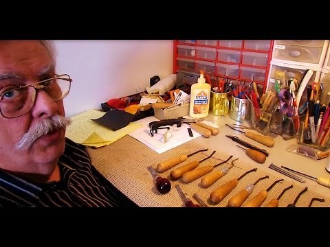 Gunstock Checkering TOOLS - Rex Reviews