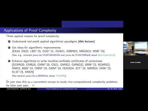 Proof complexity as a computational lens lecture 1: Introduction