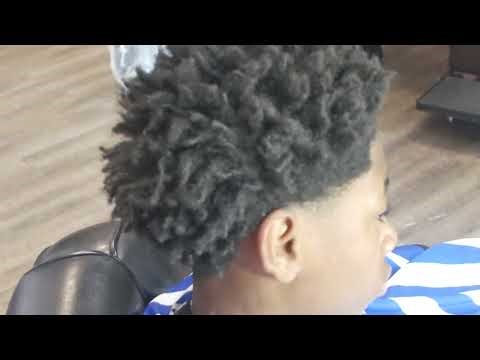 Taper Fade on Locs