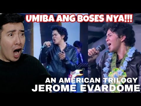 JEROME EVARDOME sings "An American Trilogy" | December 21 2025 | REACTION