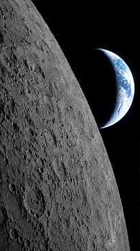 POV: Seeing Earth from the Moon 🌑 #space #nasa #earthrise