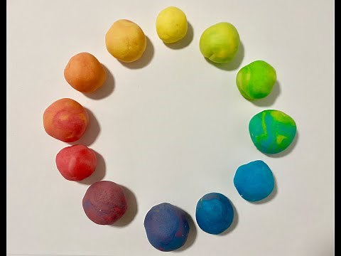 Colour Mixing with Playdough