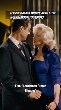 Lorelei Lee Said What She Said 👀 | Gentlemen Prefer Blondes #Shorts #viralclips #youtubeshorts