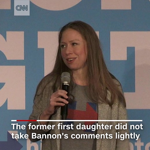 Chelsea Clinton accuses White House adviser Steve Bannon of “fat shaming” press secretary Sean Spicer. http://cnn.it/2soMjjt | CNN
