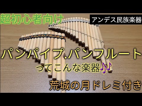 【パンパイプ.パンフルート】ってこんな楽器〜🎶 アンデス民族楽器