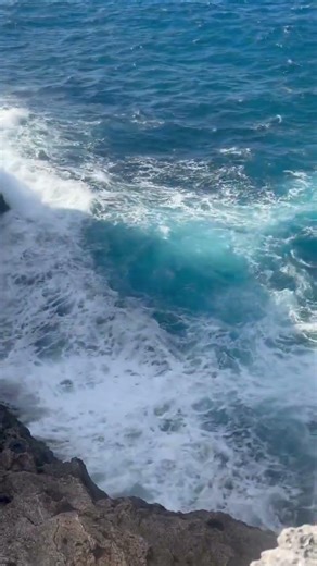 edge of the ocean #nature #viral #ocean #seashore #onlinevideo