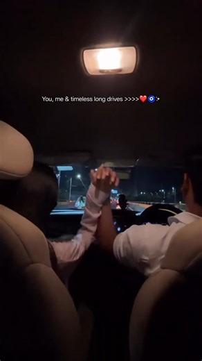 Just you, me and the road ahead💗✨ #romanticvibes #love #couplelove #drivetime #romanticlove #shorts