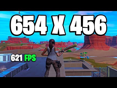 Best Stretched Resolution in Fortnite for Low End PC! | FPS BOOST with Stretched Resolution