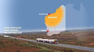 30 years after the first LNG exports by sea, Woodside has dispatched its first LNG by road. 🚚⛽ The Pluto LNG truck loading facility can supply LNG for remote power generation, road and marine transport in Western Australia. This can significantly reduce greenhouse gas emissions, while virtually eliminating emissions of sulphur dioxide and fine particulate matter, and dramatically reducing emissions of nitrous oxide. Learn more about Woodside’s new LNG Trucking business here: http://spr.ly/LNGTr