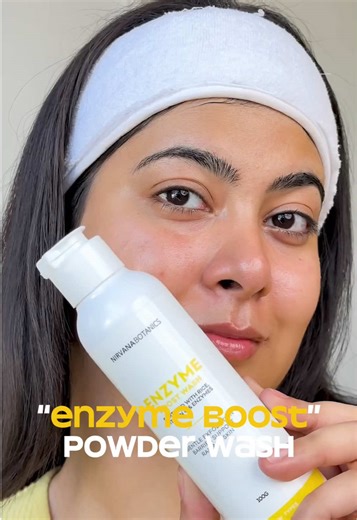 “Enzyme Boost” Powder Wash formulated with Enzymes, Probiotics, Vitamin C & Rice Extracts gently exfoliates, deeply cleanses, and give brighter, smoother, moisturised skin.🫧🍋 ✨ FLAT 15% OFF ✨ Use code : POWDER15 💛