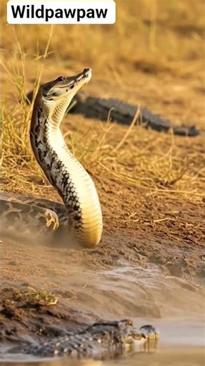 Will This Python Finish the Caiman in the USA Wilds? 🐍🐊 #viralvideo #wildlife #animals #viralvideo