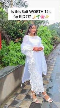 Made ₹12K OUTFIT from SCRATCH for Eid 🌙🌱🌸 #Grwmforeid #outfitfromscratc #myfriendstitchedoutfitforme