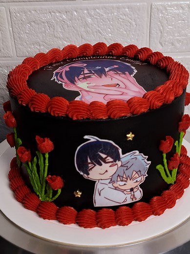 Alien Stage Anime Cake Design