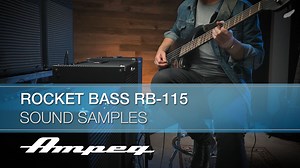 Join Ampeg Product Manager Dom Liberati as he demonstrates a bevy of great sound examples with the Ampeg Rocket Bass RB-115. Muted thumb to full-on fuzz, Dom shows what the RB-115 can do! About the Rocket Bass RB-115: The 200-watt RB-115 is an exceptional gigging and recording amplifier with a custom 15" Eminence speaker. Classic Ampeg 3-band EQ and Ultra Hi/Ultra Lo switches combine with the new Super Grit Technology overdrive circuit to deliver legendary Ampeg tone. Additional features include