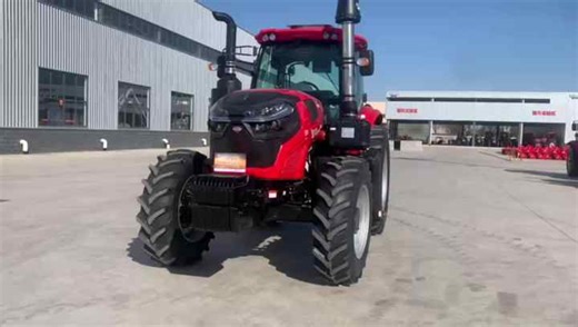 Sinomach CNCMC Agricultural CE Certification 4WD TT1804 180HP Big Wheel Farm Tractor with Deep Customization