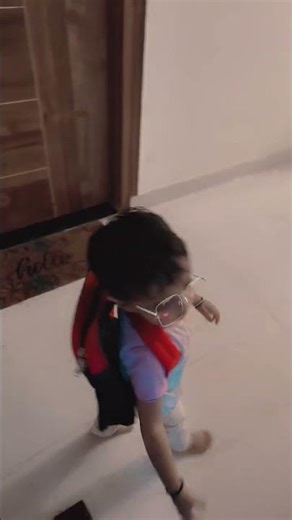 lavi is going to school 🥰🥰 #cutebaby #baby #school