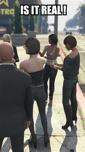 Another level of NPC troll in GTA V