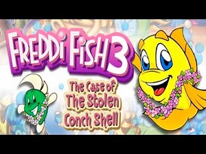 Freddi Fish 3: The Case of The Stolen Conch Shell - Full Game HD Walkthrough - No Commentary