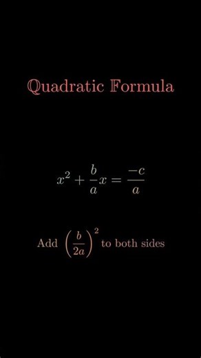 Quadratic Formula Without Memorization