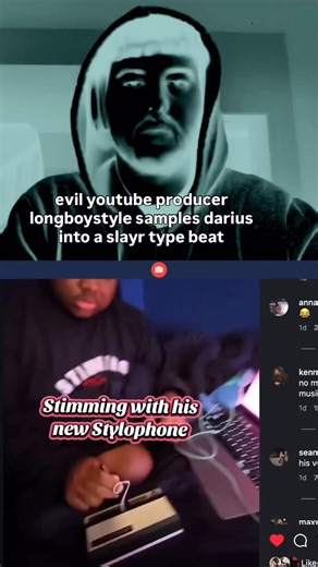 @longb0ystyle on Instagram: "sampling my goat @dariuskingofstimming into a @countdragons type beat #flstudio #producer #explore #slayr #typebeat"