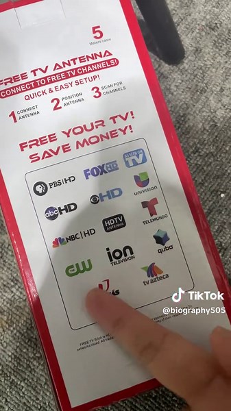 HD 1080P/4K Digital TV Antenna with long-range signal 📡📺 Enjoy your favorite channels in amazing quality — no cable bill required!#antenna #TV #TikTokShopBlackFriday#TikTokShopCyberMonday#spotlightfinds