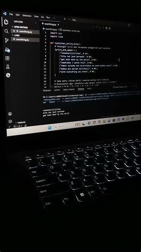 ​You're my favorite line of code... #python #codingmusic