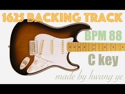 1625 backing track / R&B Style / C key / BPM 88