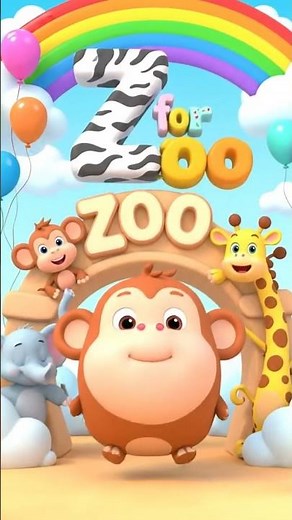 Z for Zoo 🦓 Learn ABC for Kids Alphabet Phonics