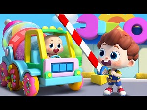 Cars Challenge Song | Cardboard Cars | Nursery Rhymes & Kids Songs | BabyBus - Videos For Kids