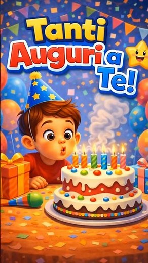 Tanti Auguri a Te 🎉 | Canzone di Buon Compleanno per Bambini | Happy Tunes Kids