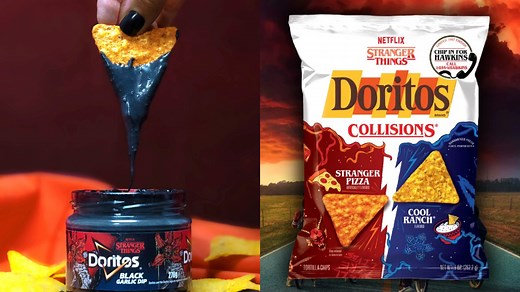 Doritos launches ridiculous new Stranger Things chips and Demogorgon dip
