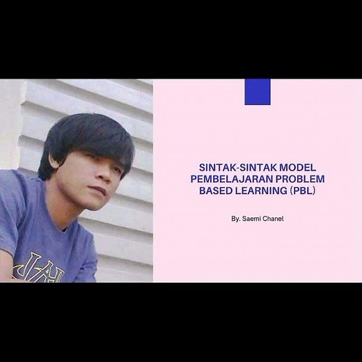 Sintak Model Pembelajaran Problem Based Learning (PBL)