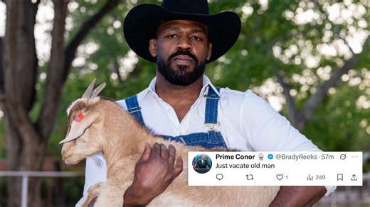 Jon Jones breaks silence on retirement rumors, fans react: "Just vacate old man"