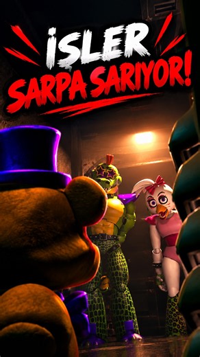İşler sarpa sarıyor! #fnaf #fnafshorts #animation