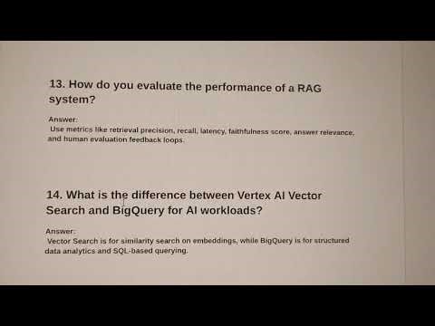 End-to-End GCP Based RAG Architecture for Scalable and Grounded Generative AI Solutions
