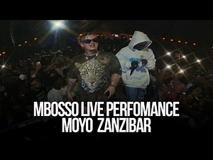 Mbosso live perfomance Moyo Zanzibar