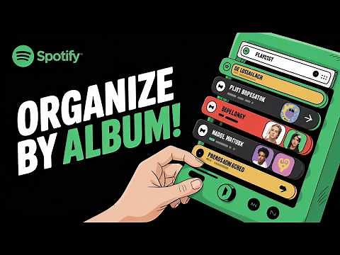 How to Organize Spotify Playlist by Album