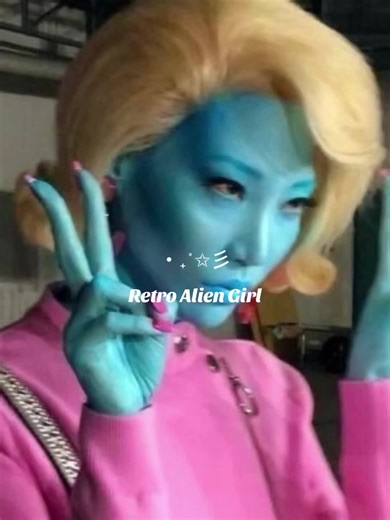 Retro Alien Girl Costume Ideas for Halloween