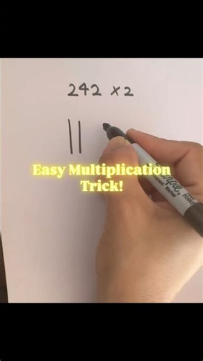 Awesome Multiple trick! | Educational. #tricks #maths #mathshorts #educational