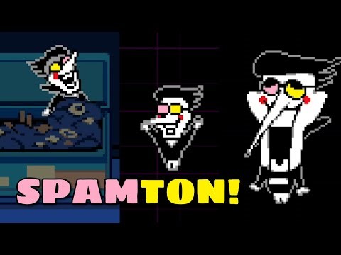 Spamton intro and boss fight [Deltarune chapter 2 fandub]