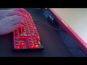 Apex Pro TKL lubed sound test.