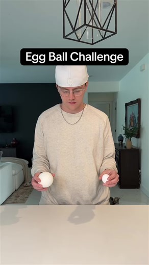These eggs don’t stand a chance 🤣 #fyp #challenge | Egg Challenge
