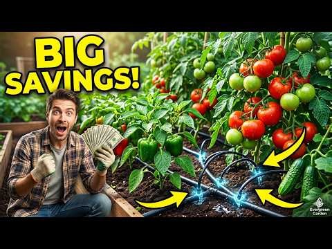 How To Build A DIY Drip Irrigation System For Under $30 (Step-by-Step) STOP Hand-Watering Forever