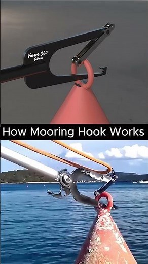 Inside a Quick Release Mooring Hook