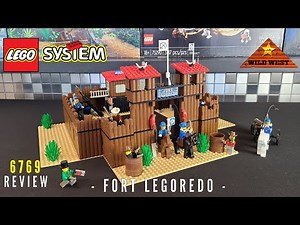 LEGO Wild West Fort Legoredo 6769 Review! The Largest Set to Come Out of the Wild West Theme..